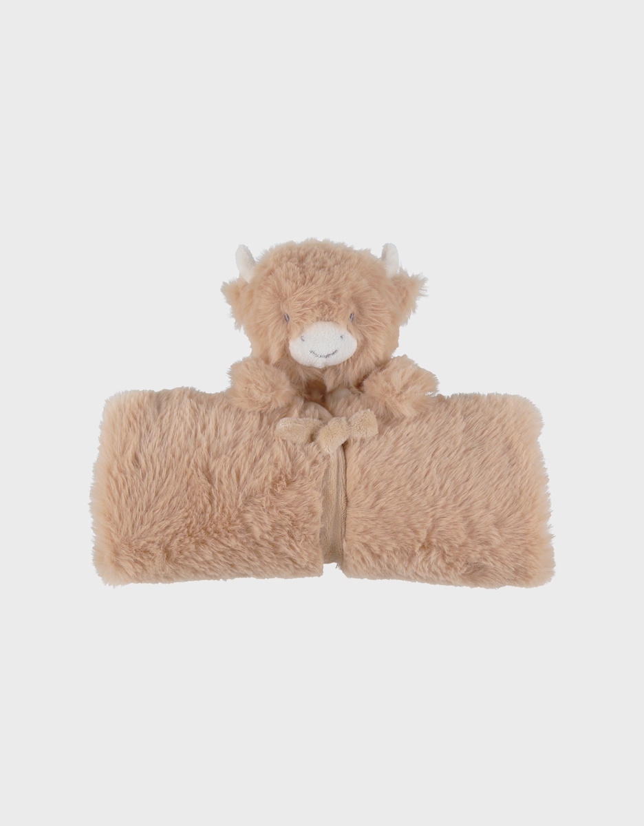 My first Fluffy blanket in Veloudoux® beige ecru
