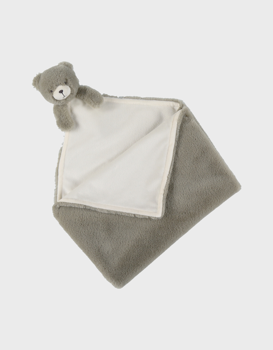 My first Orso blanket in Veloudoux®, khaki/ecru

