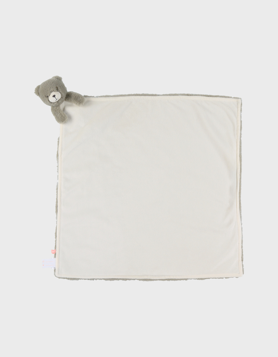 My first Orso blanket in Veloudoux®, khaki/ecru
