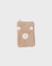 Camel faux fur health book cover - Lily
