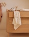 Lot de 3 langes 70x70 cm en gaze de coton bio