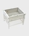 Omkeerbaar parkmatje 75x95 in Veloudoux en mousseline – Fluffy, Orso & Lily
