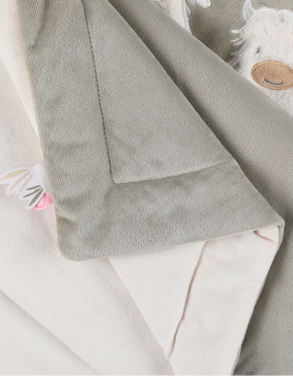 Kaki Veloudoux® blanket 100x140cm – Fluffy

