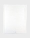 75x100cm muslin and sherpa blanket in ecru
