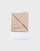 Beige and white Veloudoux® blanket 75x100cm – Fluffy, Orso & Lily