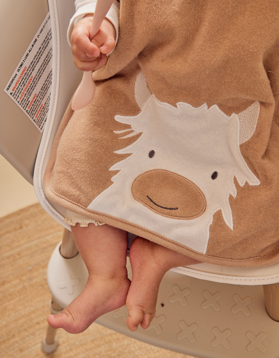 Funny terry bib – Orso & Fluffy
