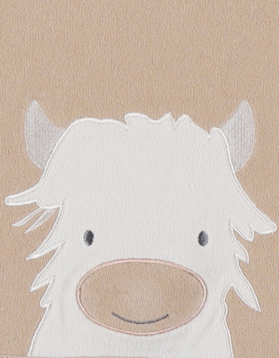 Funny slabbetje in badstof – Orso & Fluffy
