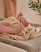 Set of 2 muslin swaddles 120x120cm – Fluffy, Orso & Lily
