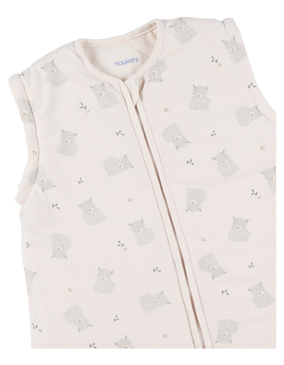 100cm sleeping bag with removable sleeves in jersey
