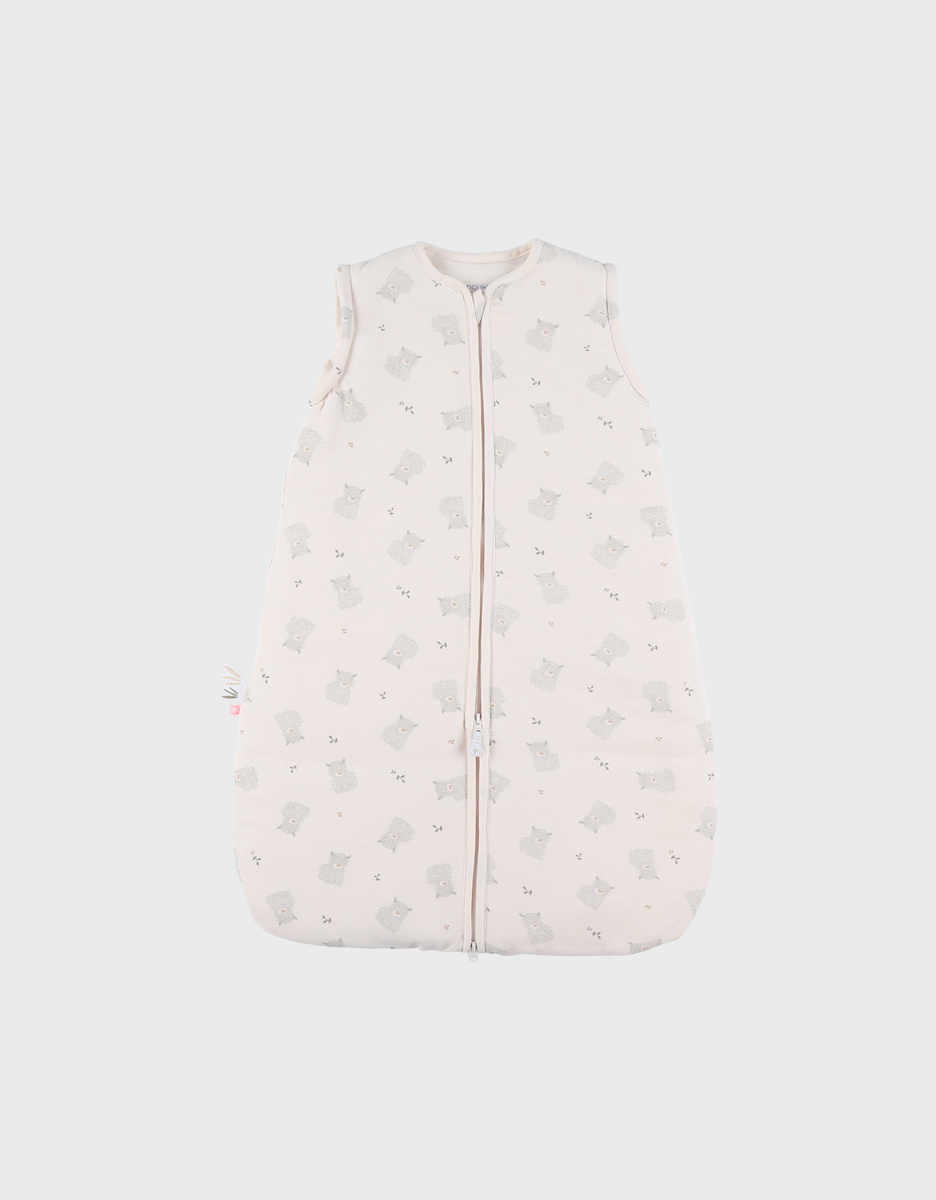 70cm sleeping bag with removable sleeves in jersey
