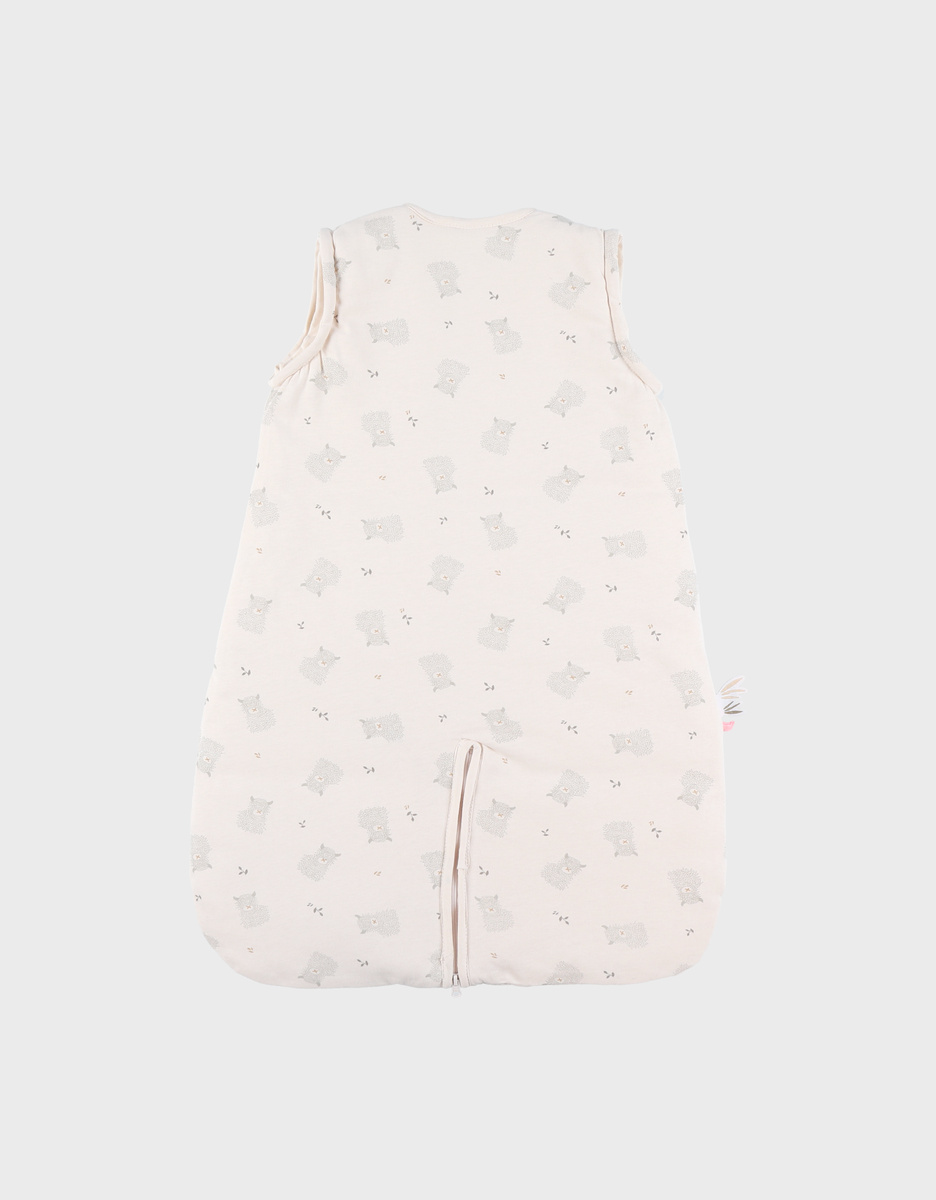 70cm sleeping bag with removable sleeves in jersey
