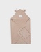 Badcape 75x75cmin beige badstof – Fluffy
