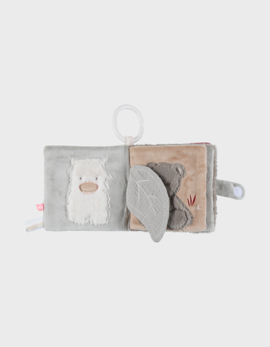 Fabric activity book - Fluffy, Orso & Lily