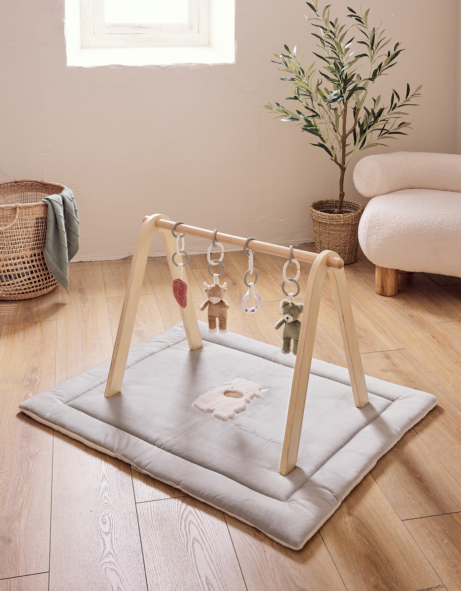 Activity toy set for play arch – Fluffy, Orso & Lily
