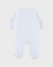 White velour sleepsuit with embroidery – Fluffy