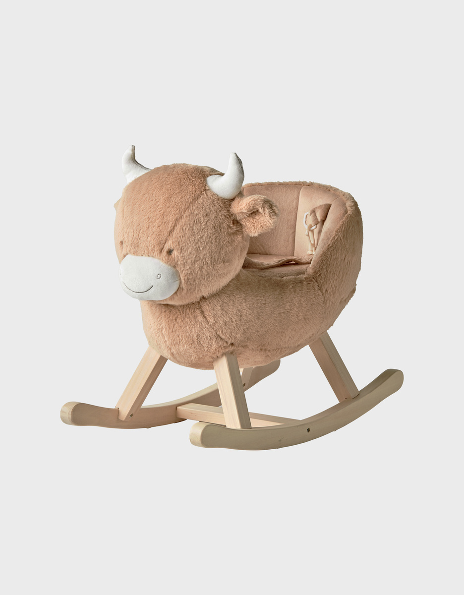 Bascule pour bébé - Fluffy cow