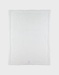 Deken 75x100cm in mousseline en sherpa kaki