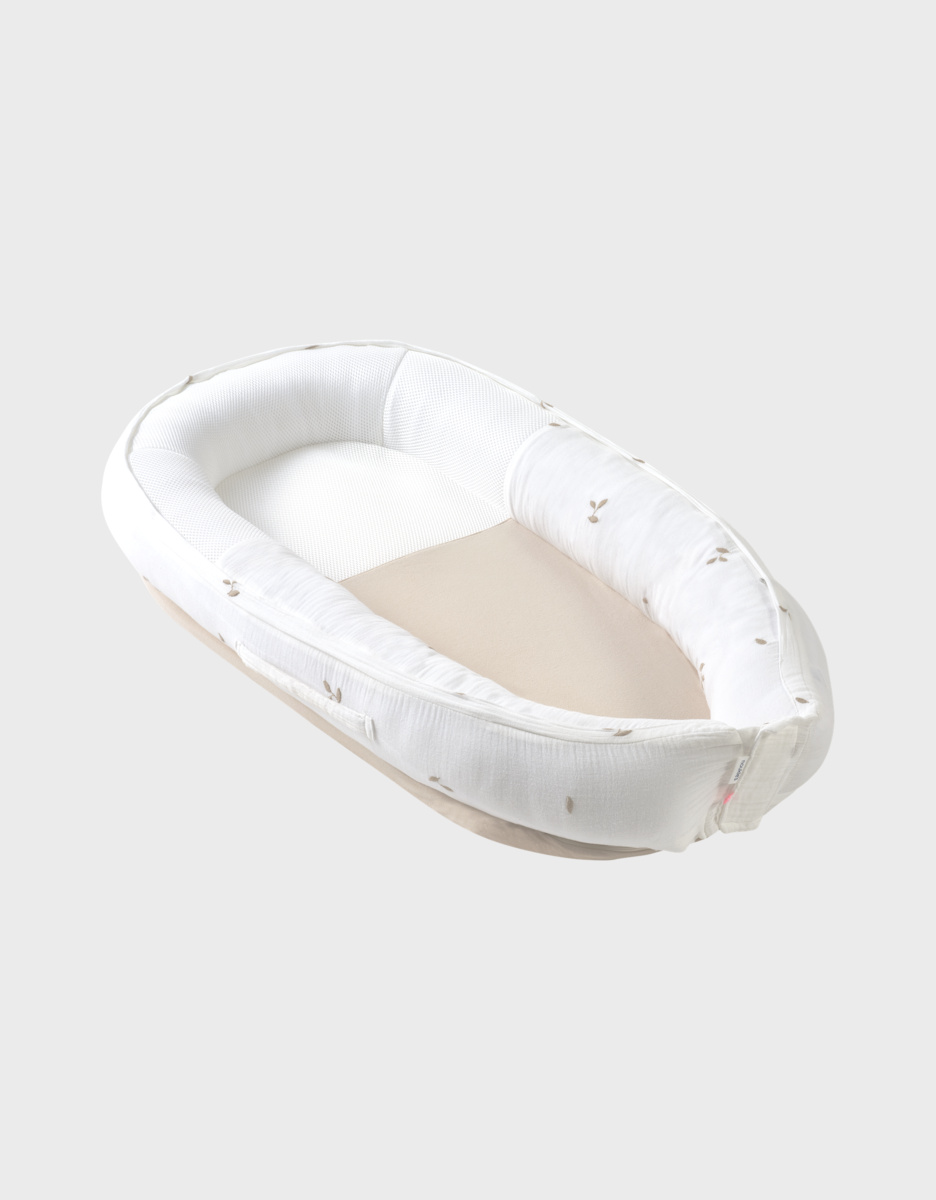 Kokkoony in embroidered muslin – Organic