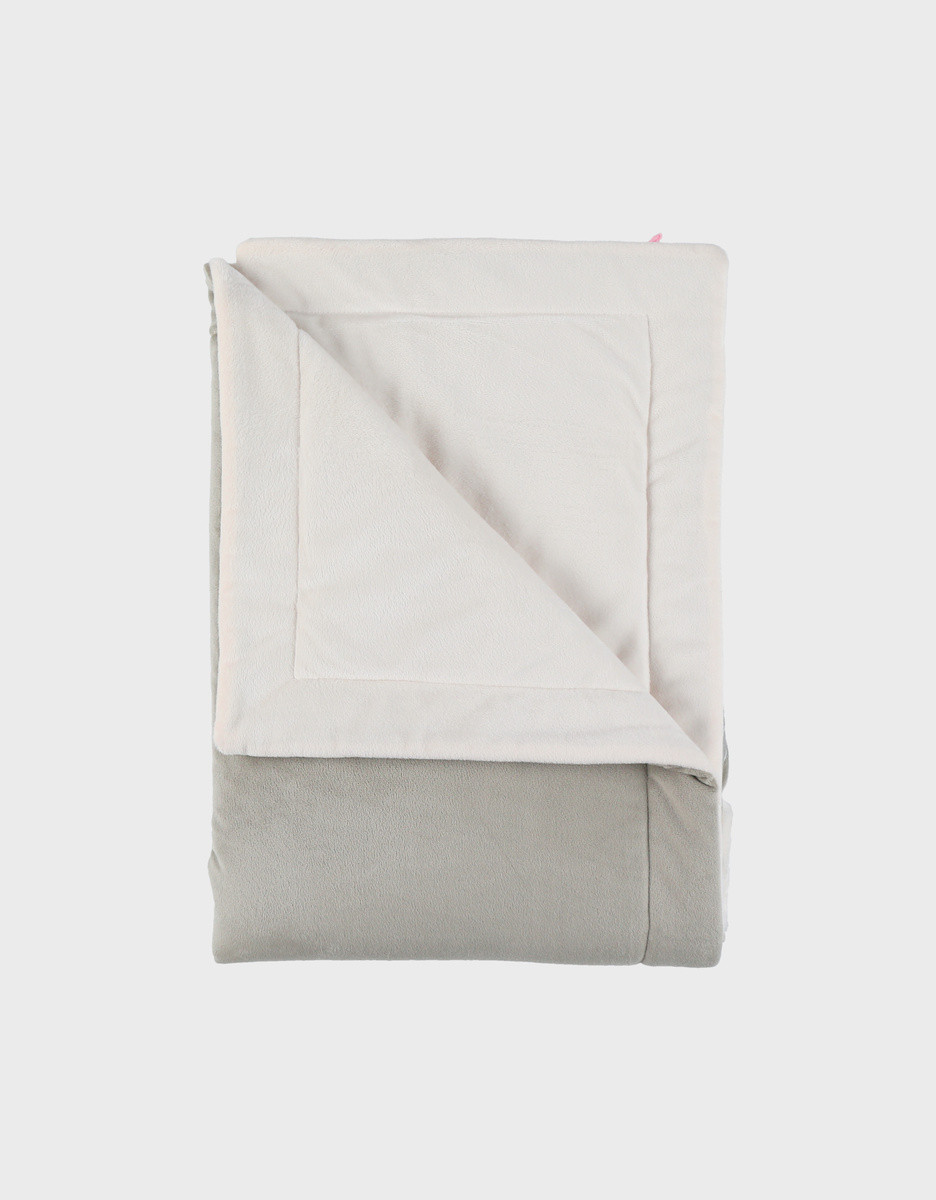 Kaki Veloudoux® blanket 100x140cm – Fluffy