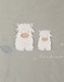 Kaki Veloudoux® blanket 100x140cm – Fluffy