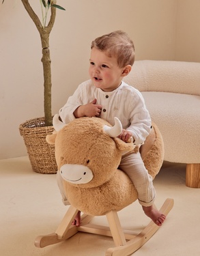 Beige baby schommel – Fluffy
