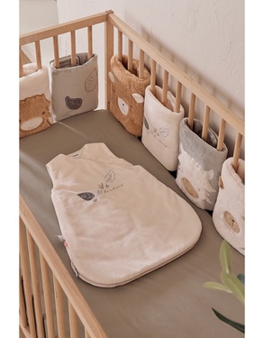 Set of 6 rail guards for baby beds and playpens - Fluffy, Orso & Lily