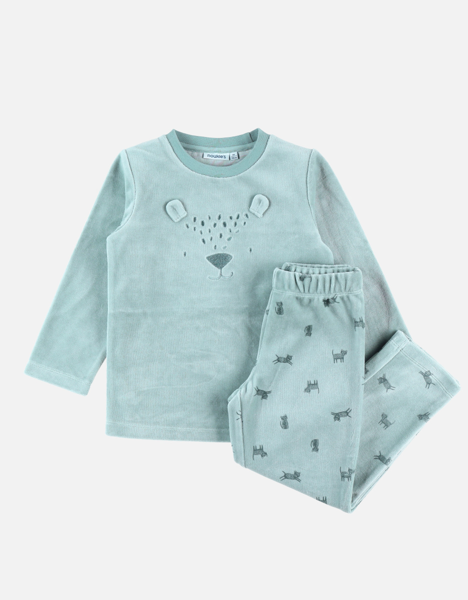 Corduroy velvet pyjamas, bear