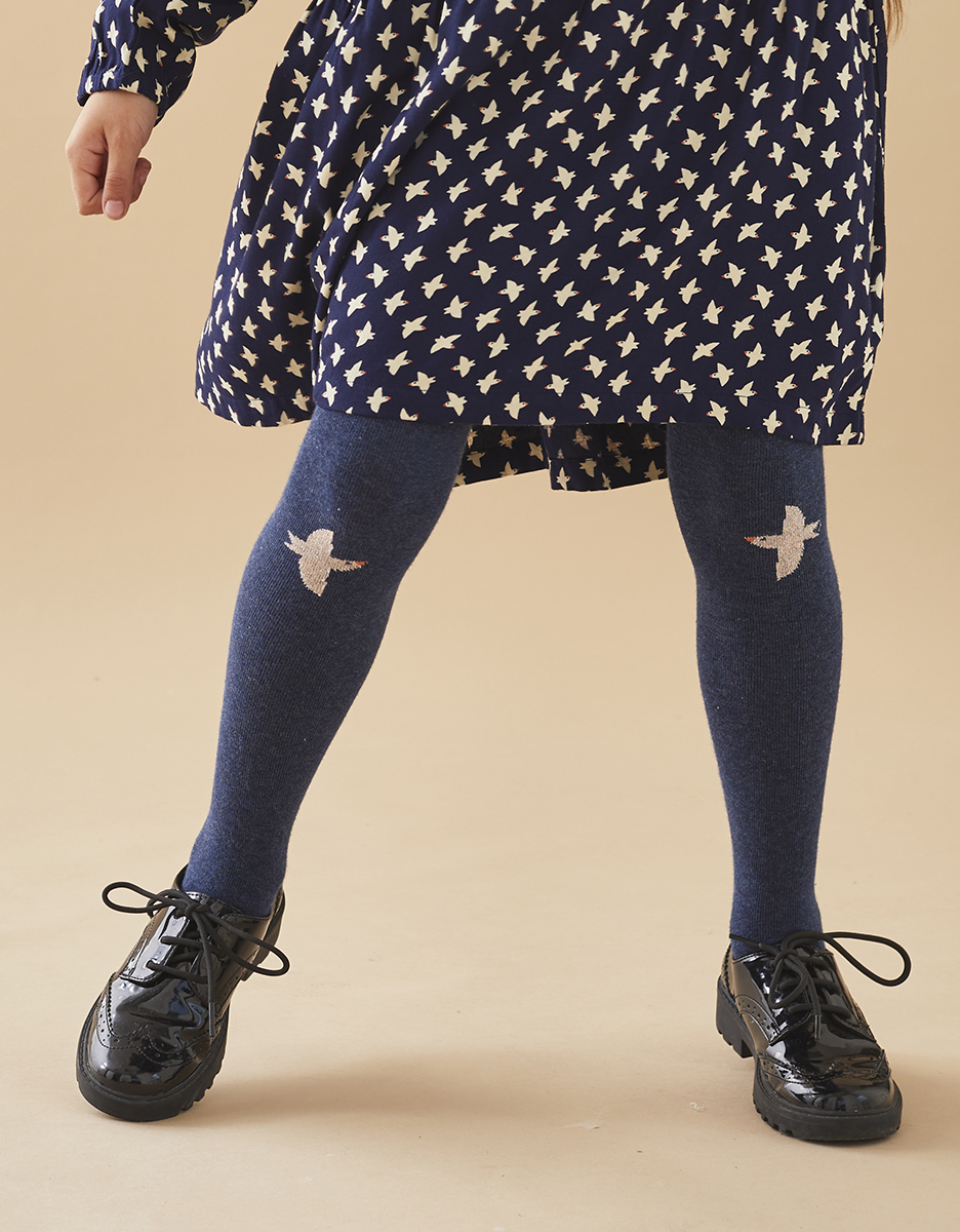 Collants, bleu marine