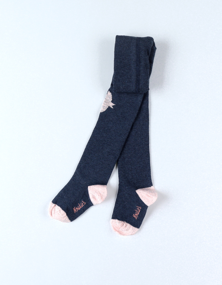 Collants, bleu marine