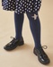 Collants, bleu marine