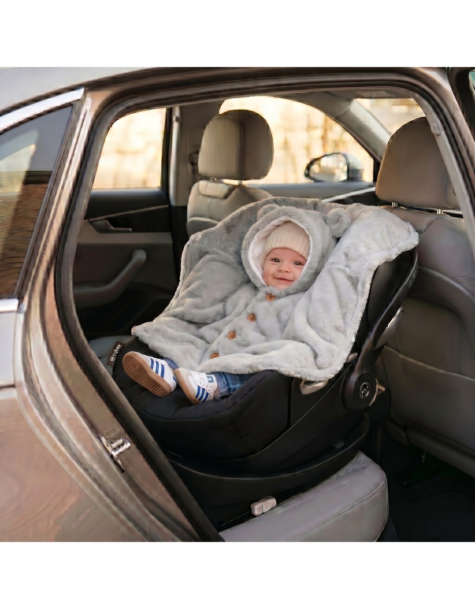 Baby poncho, Groloudoux® extra zacht