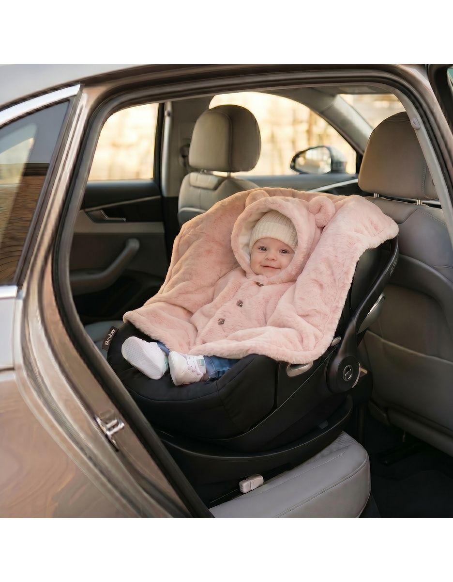 Poncho bébé, Groloudoux® ultra doux