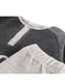 2 Pcs pajamas Graphic Velvet Grey