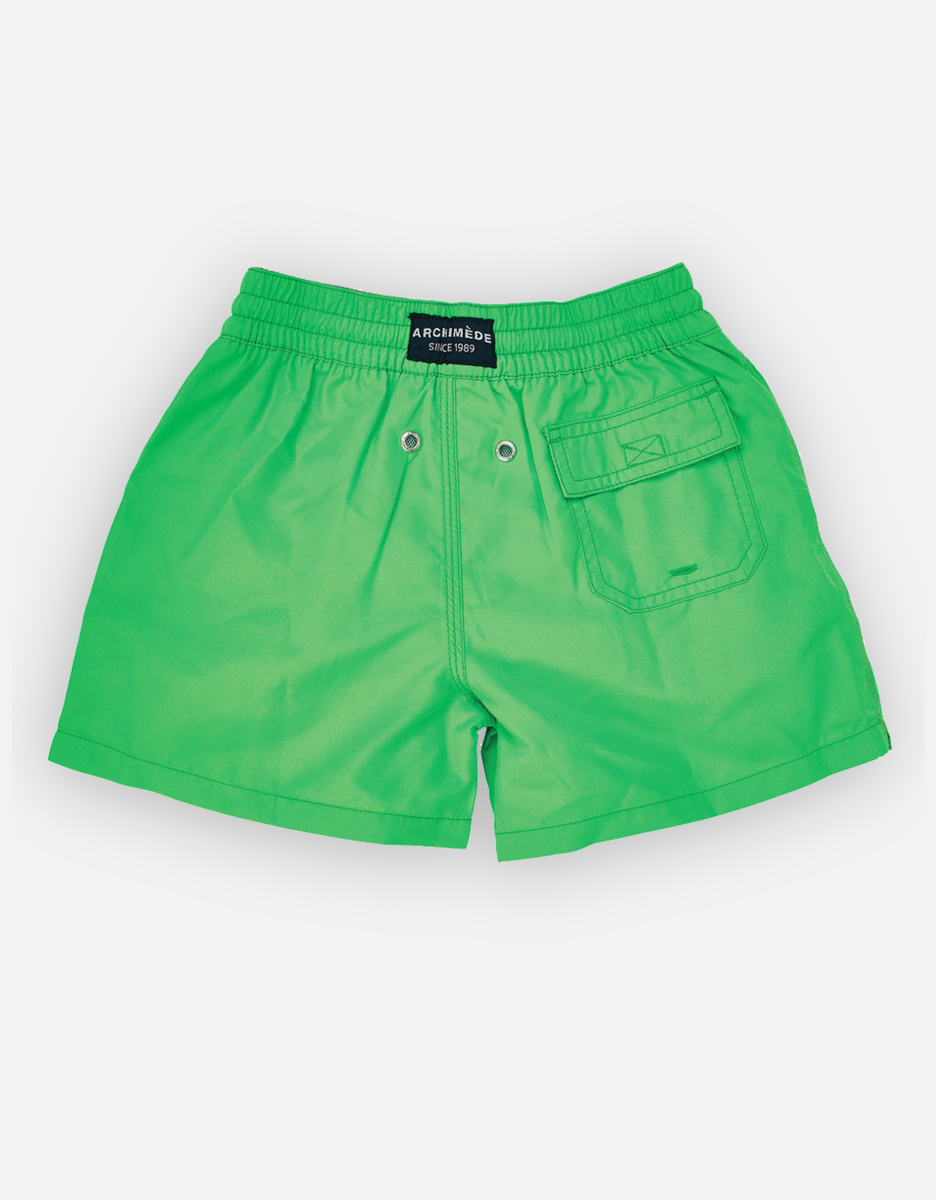 Graphic Boy Green Bathing Trunks