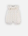 Pyjama combishort en coton à pois