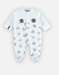 Waffle jersey sleep-well pyjamas, white