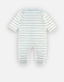 Jersey striped sleep-well pyjamas, off-white