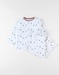 2-delige pyjama met beertjes, ecru
