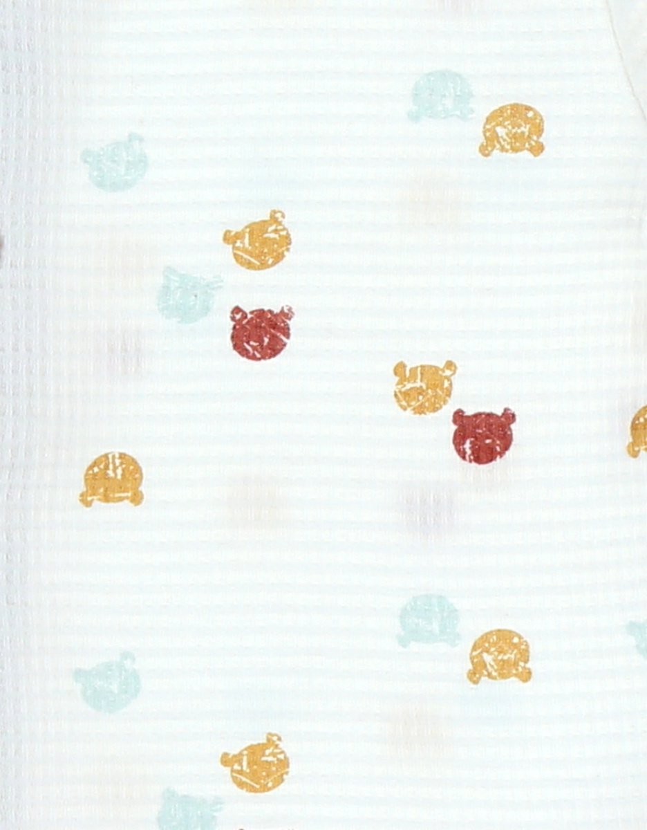 Jersey 2-piece pyjamas with prints, off-white