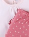 Pyjama 2 pièces imprimé oiseaux en jersey, rose