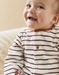 Set met 2 1-delige pyjamas, beige/karamel