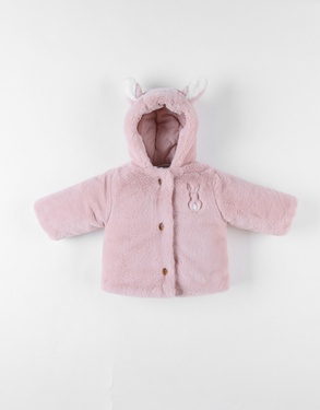 Groloudoux® hooded jacket, powder pink
