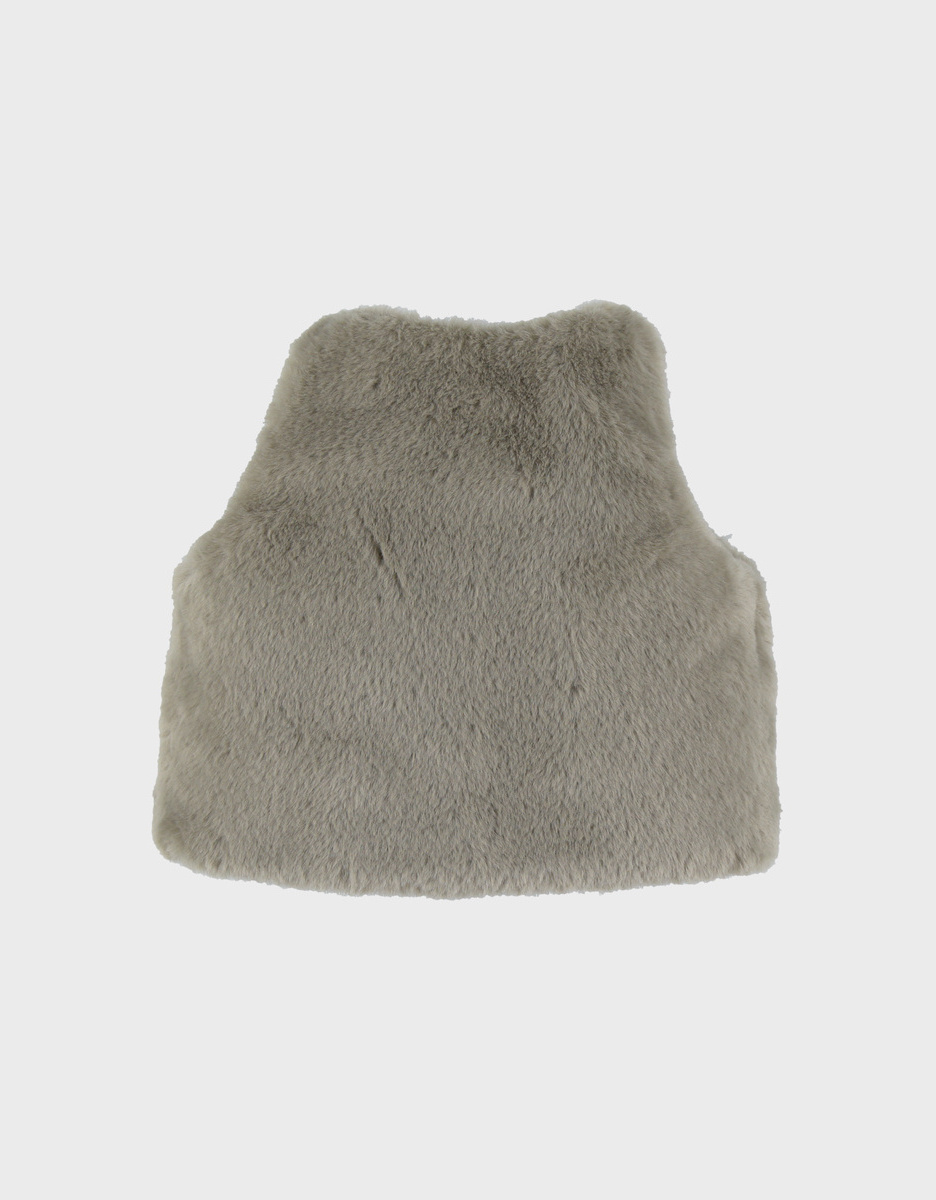 Kaki bodywarmer in Groloudoux®
