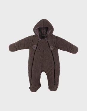 Chocolate snowsuit in Groloudoux®
