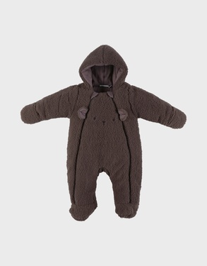 Chocolate snowsuit in Groloudoux®
