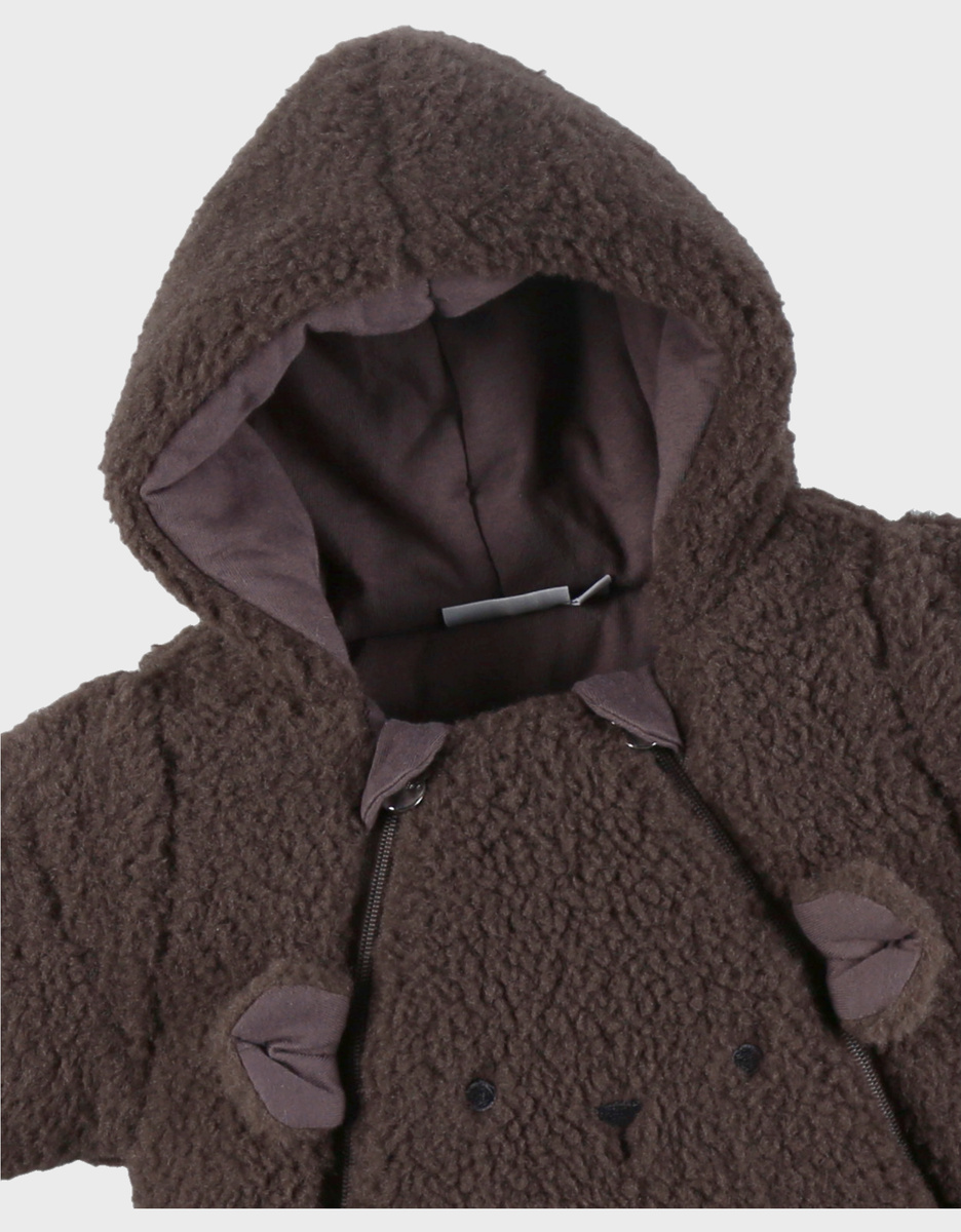 Chocoladekleurige pilotenpak in Groloudoux®
