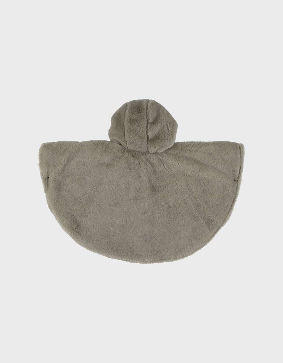 Kaki poncho in Groloudoux®
