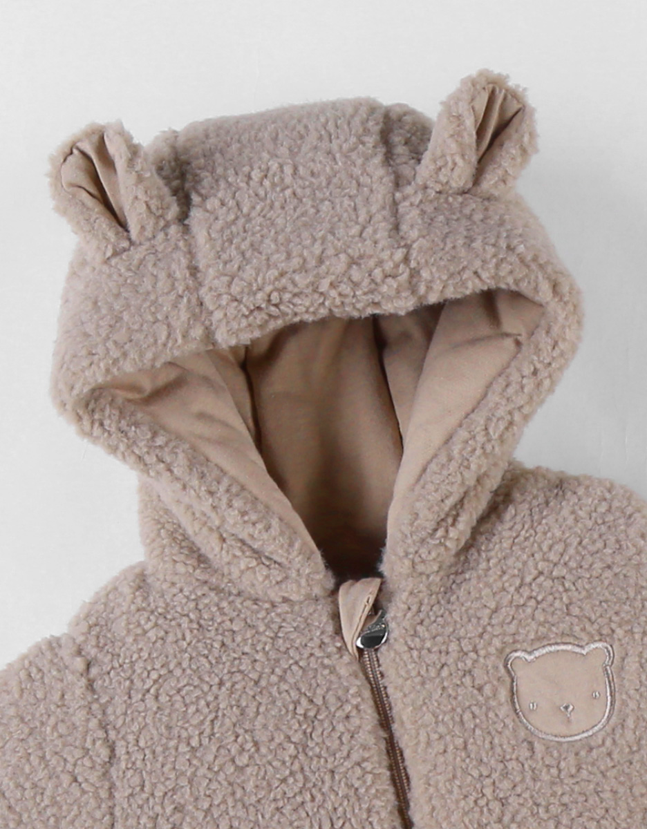 Veste à capuche en Sherpa