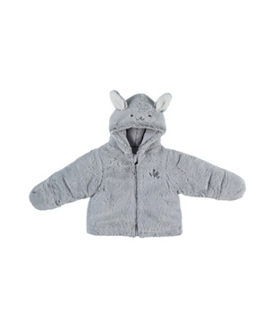 Groloudoux® jacket with hood, grey