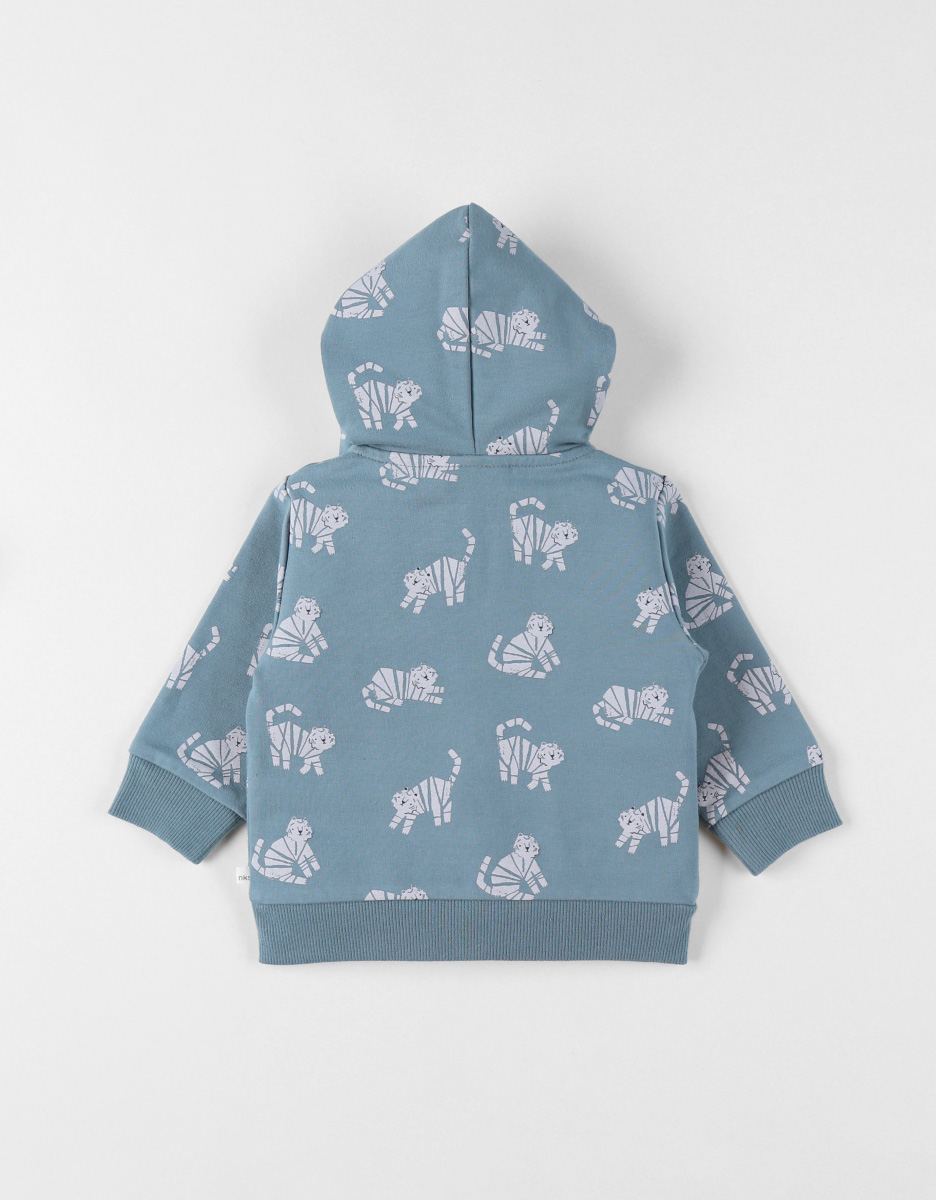 Hoodie met riets, Molton